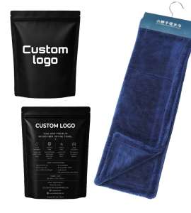 Custom Style Car Towel Solid Color Plain Design Automobile Universal Cleaning