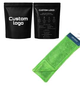 Professional Auto Detailing Towel Lint Free Glass Polishing Cloth Car Care