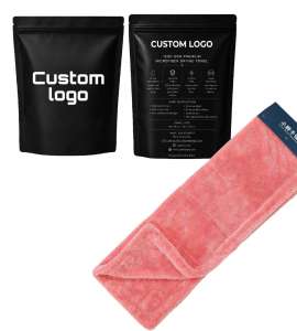 Premium Car Wash Towel Thickened Plush Soft Edgeless