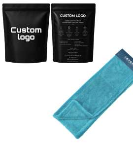 Industrial Grade Car Cleaning Towel Durable Stitched Edge Long Lasting