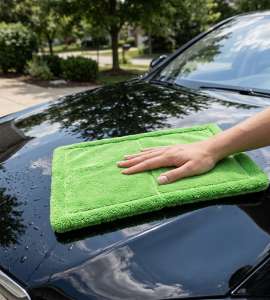 Deluxe Soft Touch Car Dryer Towel Streak Free Finish Bodywork Care Item