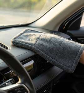 Durable Twist Edge Towel for Car Waxing Buffing Polishing Compound Remover