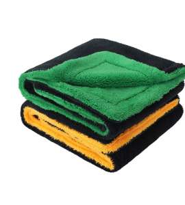 Dual Side Twist Loop Car Cleaning Towel Strong Water Removal Tool