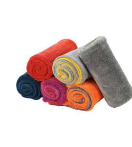 Car Towel for Leather Interior Soft Microfiber Cleaning Rag Dashboard