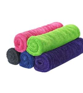 High Density Absorbent Car Wash Towel Quick Dry Streak Free Reusable Fabric