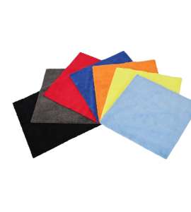 40X40 Wholesale Colorful Car Detailing 100% Microfiber Micro Fiber Cleaning