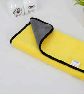 Ultra Plush Non Abrasive Coral Fleece Microfibre Towel for Car Polishing