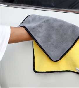 OEM ODM Customized Coral Fleece Microfibre Towel for Auto Paint Care