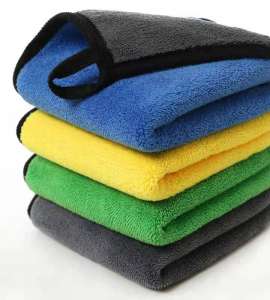 Large Water Capacity Non Abrasive Fast Shipment Fluffy Coral Fleece Microfibre