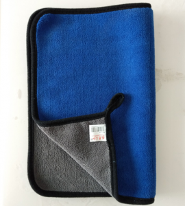 Custom Logo OEM High Absorbency Coral Fleece Microfibre Towel for Car Drying