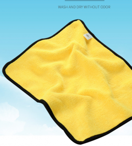 High Absorbency Hot Selling Thick Coral Fleece Microfibre Towel for Car Drying