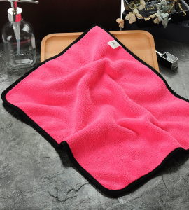 Lint Free Fast Delivery Soft Coral Fleece Microfibre Towel for Auto Detailing