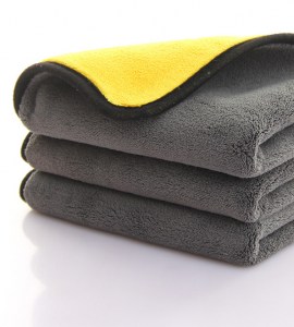 OEM Manufacturer High GSM Coral Fleece Microfibre Towel for Paint Protection