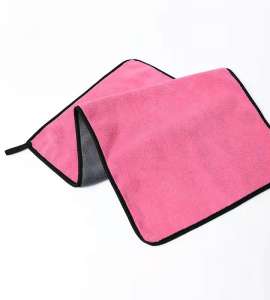 Soft Absorbent Lint Free Small MOQ Fast Delivery Thick Double Sided Coral Fleece