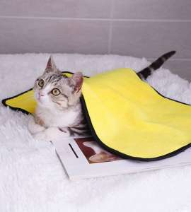 Custom Size Thickness Soft Absorbent Factory Direct OEM ODM Pet Towel