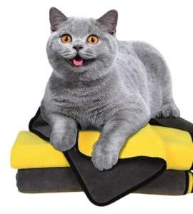 Fast Dispatch Pet Towel for Puppy Kitten Sensitive Skin Daily Grooming