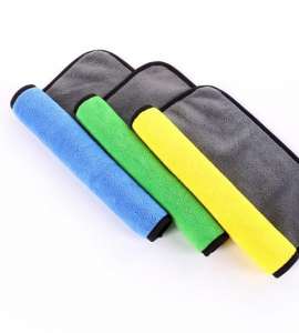 Coral Fleece Thick Absorbent Lint Free Factory Direct OEM Microfibre Towel