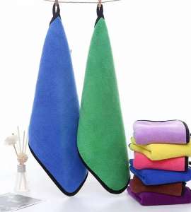 Coral Fleece Thick Soft Low MOQ Fast Delivery Microfibre Towel